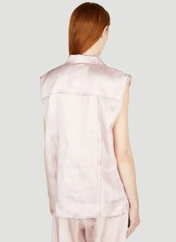 C-Mohja Denim Sleeveless Shirt><noscript><img width=