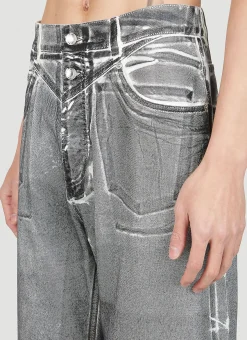 Men Dolce & Gabbana Jeans^Coated Jeans