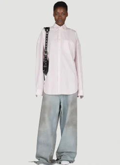 Cocoon Stripe Shirt>Balenciaga Sale