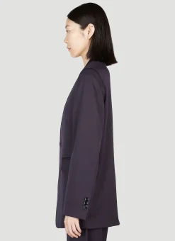 Collarless Blazer></noscript>MM6 Maison Margiela Hot