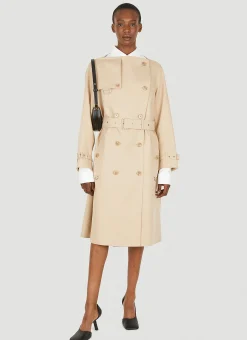 Collarless Trench Coat>Burberry Best