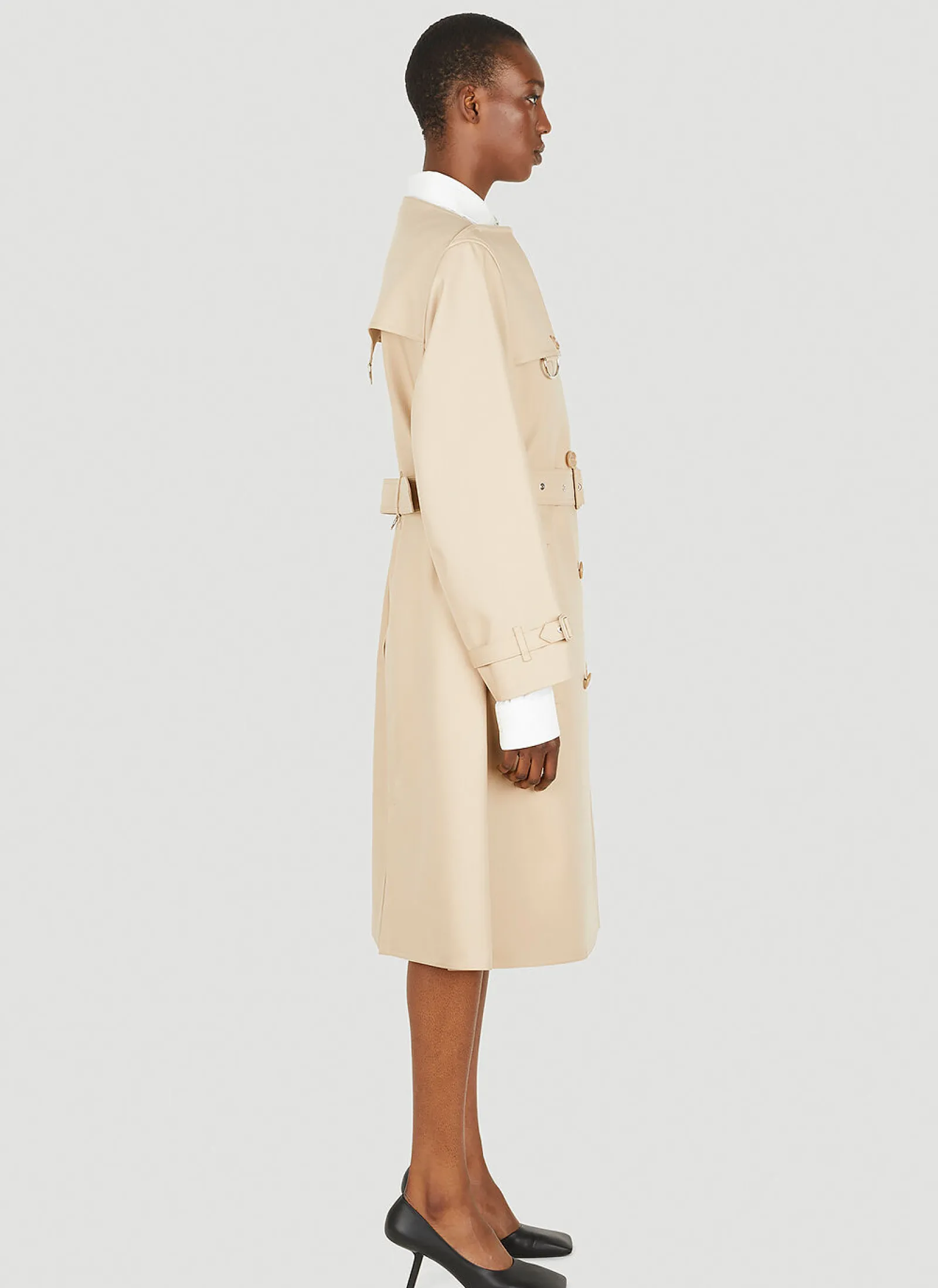 Collarless Trench Coat>Burberry Best