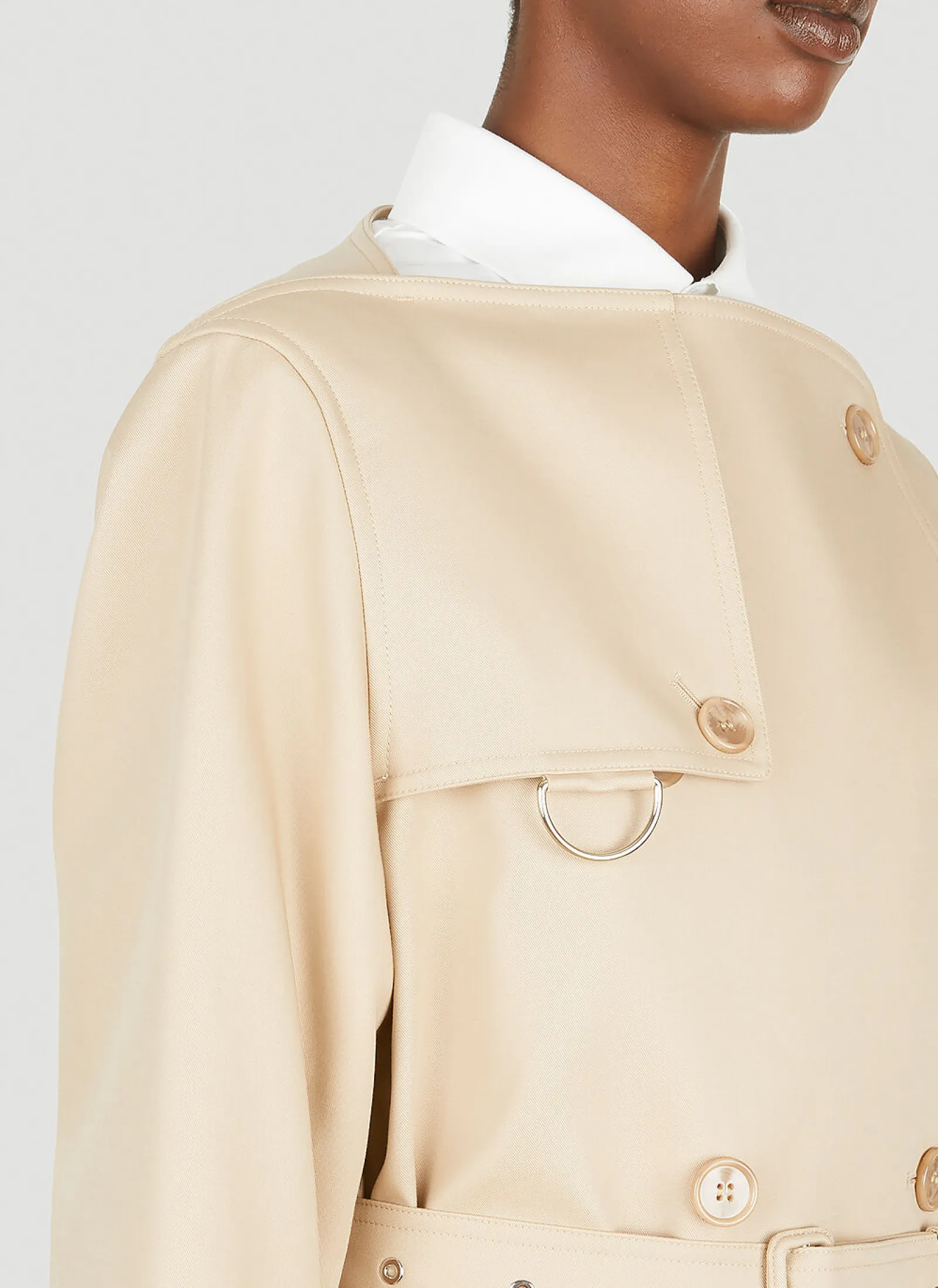 Collarless Trench Coat>Burberry Best