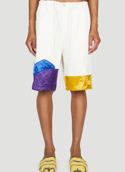 Men Marni x No Vacancy Shorts^Colour Block Cuff Shorts