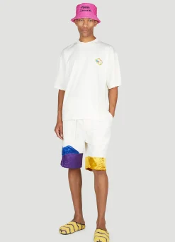 Men Marni x No Vacancy Shorts^Colour Block Cuff Shorts