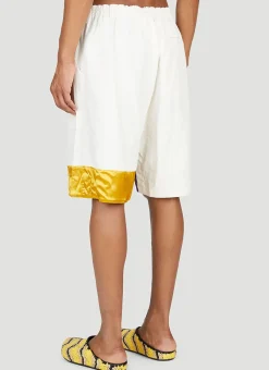 Men Marni x No Vacancy Shorts^Colour Block Cuff Shorts