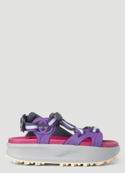 Colour Block Flatform Sandals>Gucci Clearance