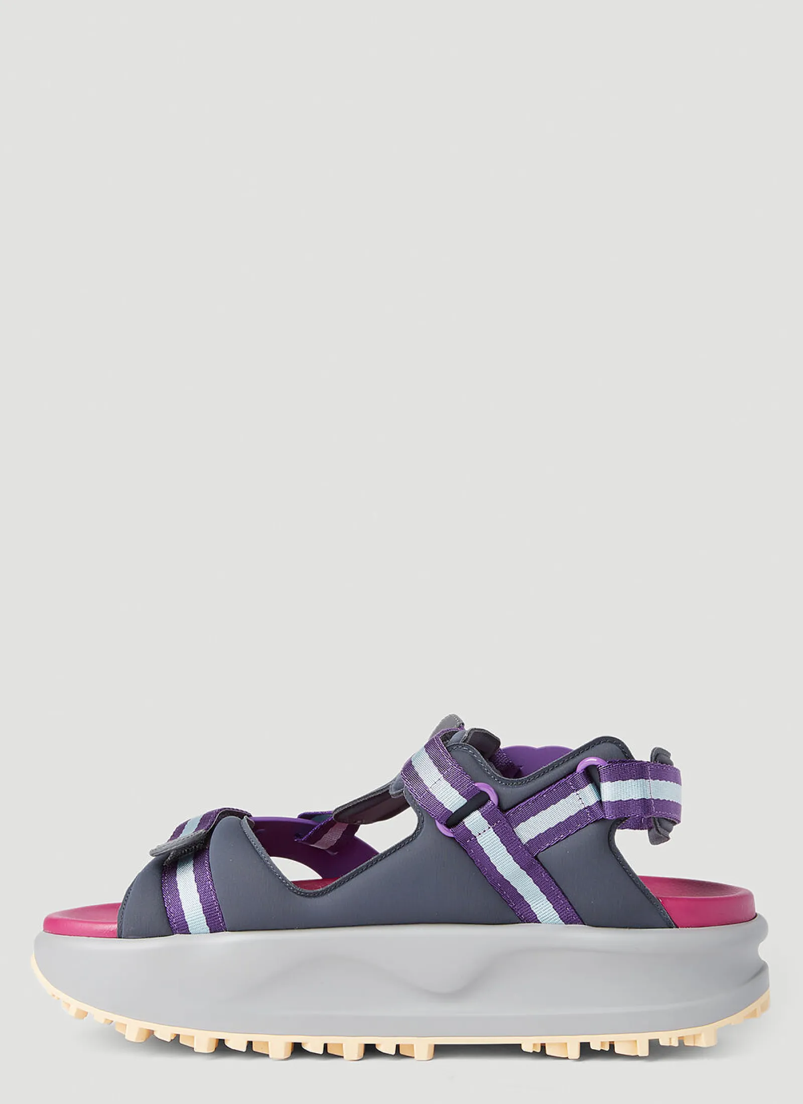 Colour Block Flatform Sandals>Gucci Clearance