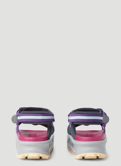 Colour Block Flatform Sandals><noscript><img width=