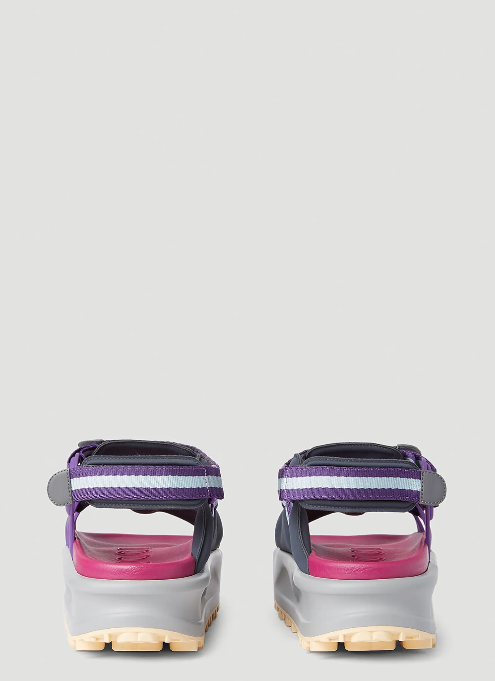 Colour Block Flatform Sandals>Gucci Clearance