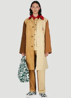 Men Marni x Carhartt Coats^Colour Block Panel Coat