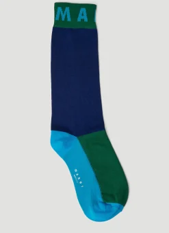 Men Marni Socks^Colour Block Socks
