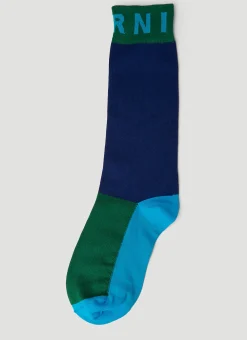 Men Marni Socks^Colour Block Socks