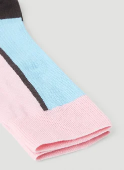 Men GANNI Socks^Colour Block Socks