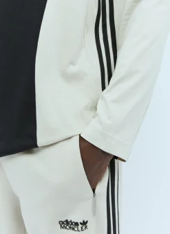 Men Moncler x adidas Originals T-Shirts^Colour-Block Long Sleeve T-Shirt