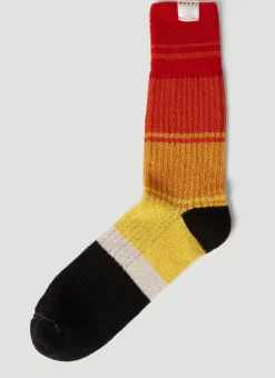 Men Marni Socks^Colourblock Socks