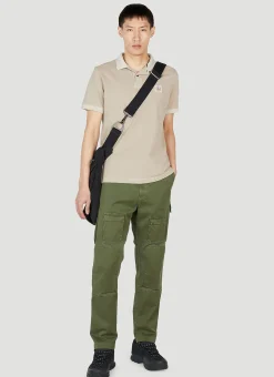 Men Stone Island Polo Shirts^Compass Patch Polo Shirt