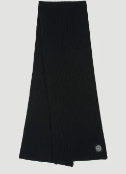 Men Stone Island Scarves^Compass Patch Scarf