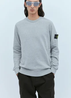 Men Stone Island Sweatshirts^Compass Patch Sweatshirt