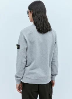 Men Stone Island Sweatshirts^Compass Patch Sweatshirt