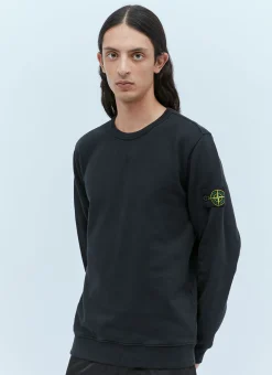 Men Stone Island Sweatshirts^Compass Patch Sweatshirt