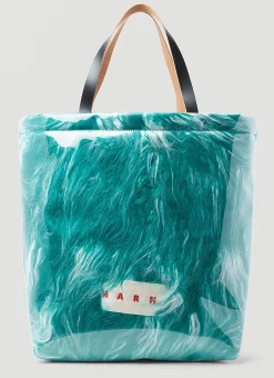 Contained Faux Fur Tote Bag>Marni Discount