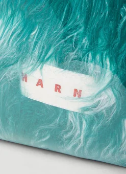 Contained Faux Fur Tote Bag></noscript>Marni Discount