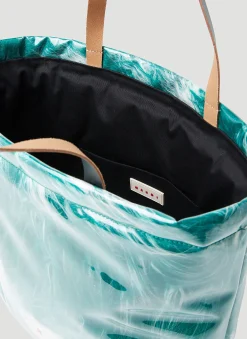 Contained Faux Fur Tote Bag></noscript>Marni Discount