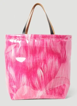 Contained Faux Fur Tote Bag><noscript><img width=
