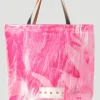 Men Marni Tote Bags^Contained Faux Fur Tote Bag