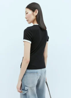 Contrast Circle T-Shirt></noscript>Courrèges Sale