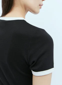 Contrast Circle T-Shirt></noscript>Courrèges Sale