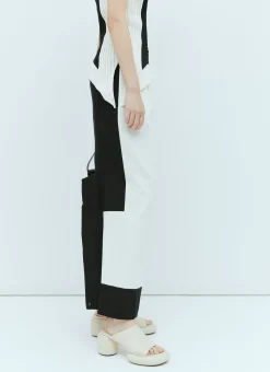 Contrast Pants></noscript>Issey Miyake Sale