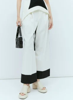 Contrast Pants></noscript>Issey Miyake Sale