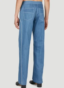 Men Mainline:RUS/Fr.CA/DE Jeans^Contrast Piping Jeans