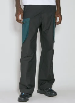 Men District Vision Track Pants^Contrast Pocket Cargo Pants
