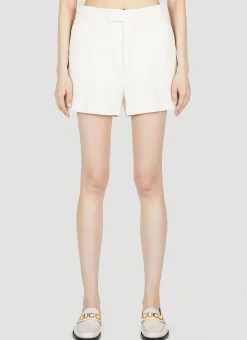 Contrast Trim Shorts>Gucci