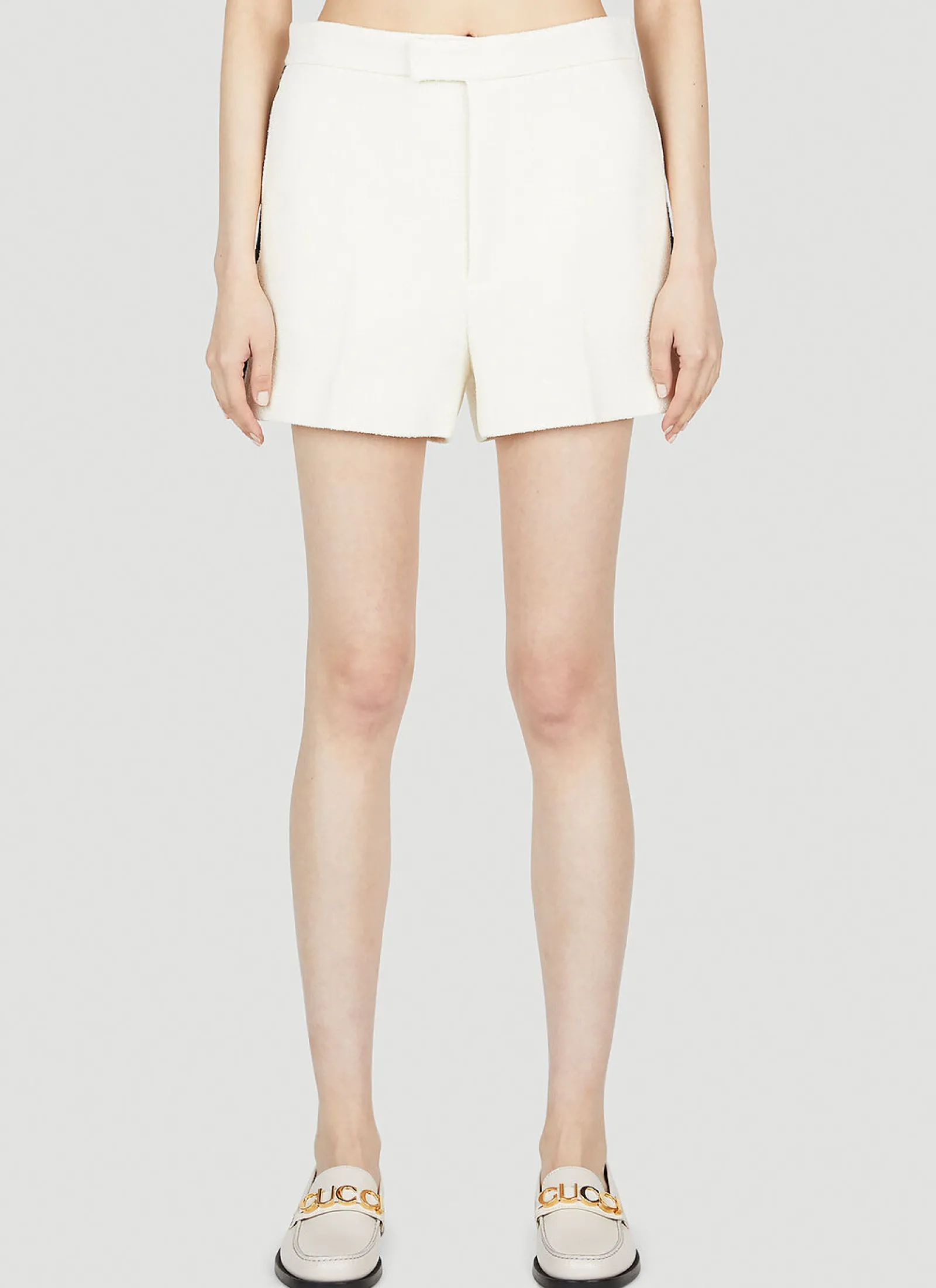 Contrast Trim Shorts>Gucci
