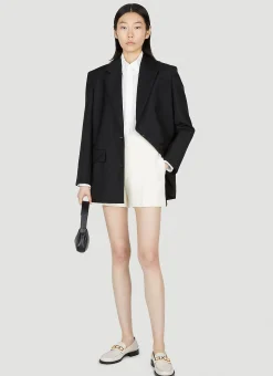 Contrast Trim Shorts>Gucci