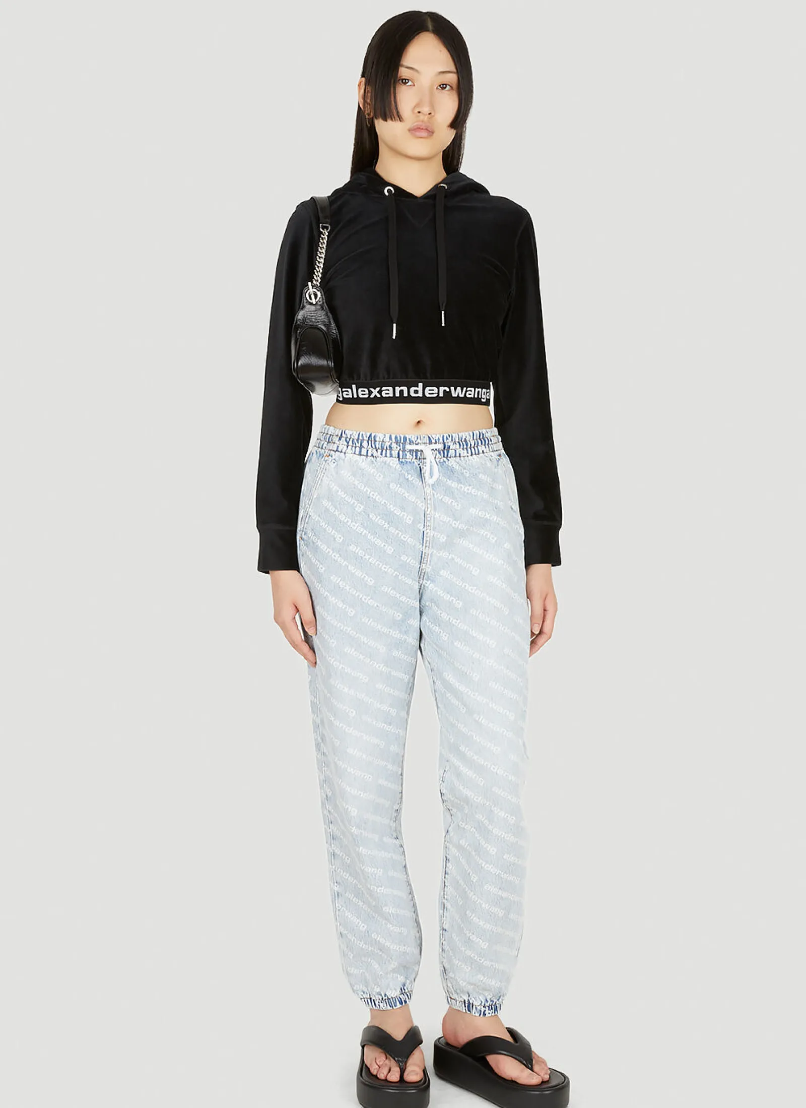 Corduroy Hooded Sweatshirt>Alexander Wang Outlet