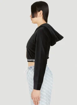 Corduroy Hooded Sweatshirt><noscript><img width=