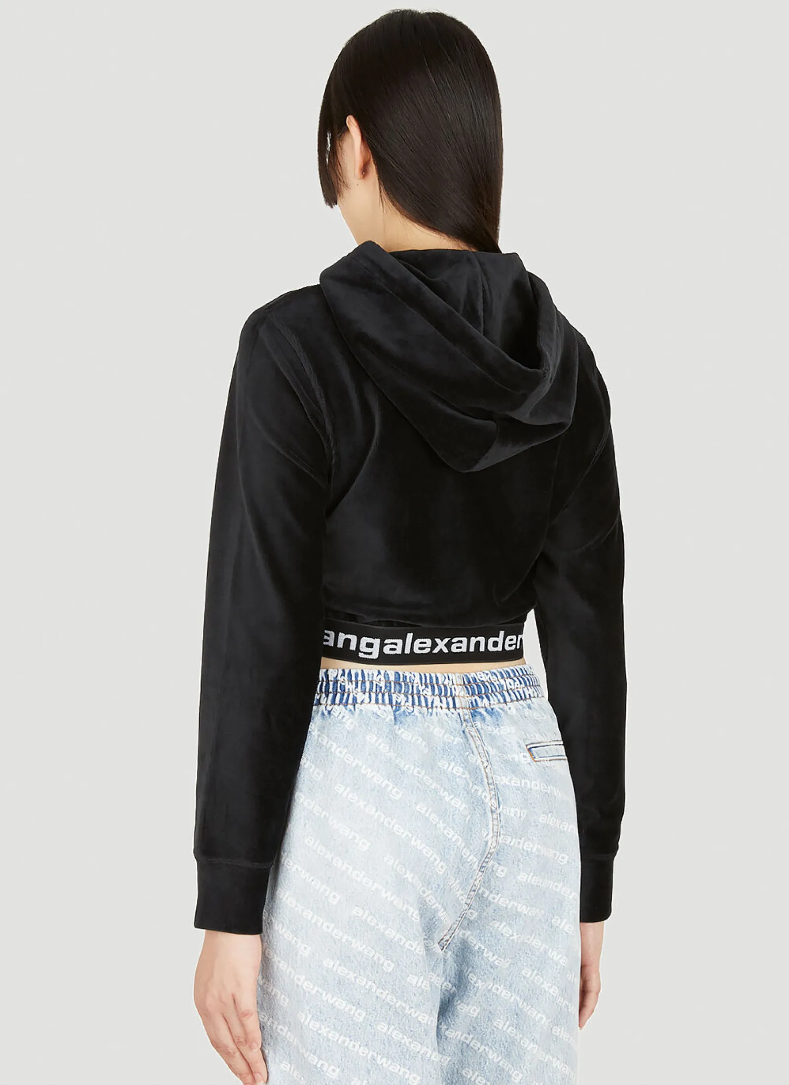 Corduroy Hooded Sweatshirt>Alexander Wang Outlet