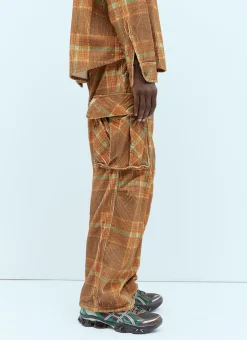 Men ERL Pants^Corduroy Printed Cargo Pants