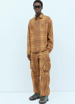 Men ERL Shirts^Corduroy Printed Overshirt