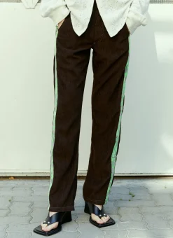 Corduroy Straight Pants>Reward If Found Online