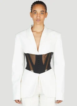 Corset Panel Blazer>Mugler Online