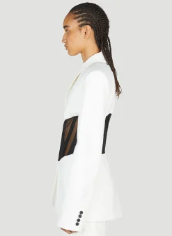 Corset Panel Blazer></noscript>Mugler Online