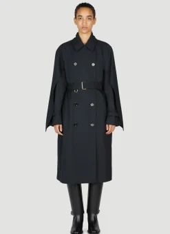 Cotness Double-Breasted Trench Coat>Burberry New