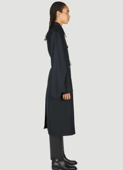 Cotness Double-Breasted Trench Coat></noscript>Burberry New