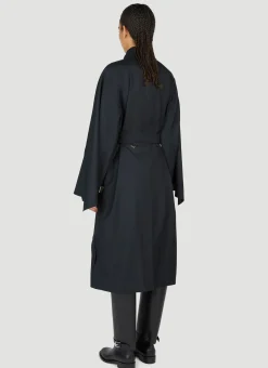 Cotness Double-Breasted Trench Coat></noscript>Burberry New